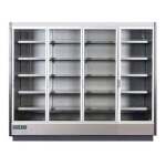 Hydra Kool KGV-MR-4-R - Refrigerated Merchandiser, reach-in, 99-3/8
